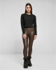 Дамски кожен клин в кафяв цвят Urban Classics Ladies Faux Leggings