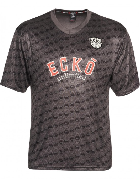 Тениска Ecko Unltd. Logo Mania T-Shirts anthra/black XXL