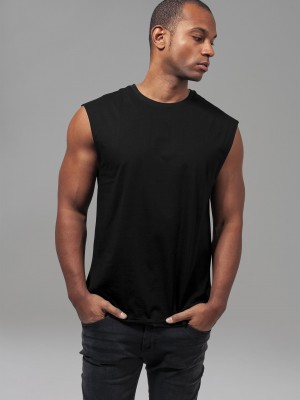 Мъжки потник в черен цвят Urban Classics