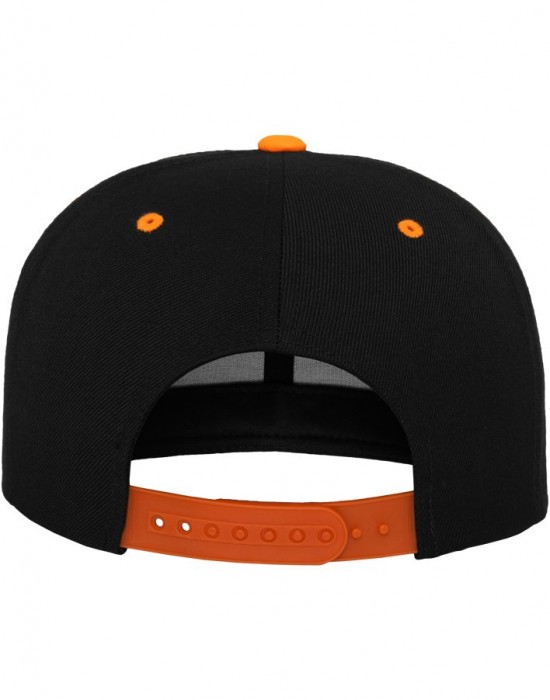 Шапка с козирка в черно Mister Tee Classic Snapback 2-Tone