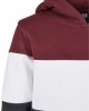 Детски суичър в три цвята Urban Classics 3-Tone 