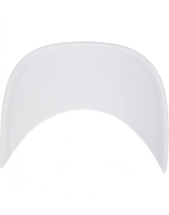 Шапка с козирка YP CLASSICS 5-PANEL PREMIUM CURVED VISOR SNAPBACK CAP white one size