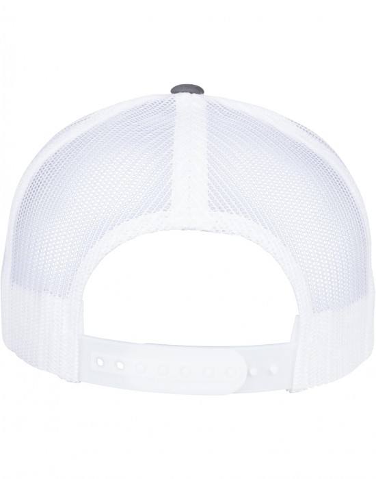 Шапка с козирка 5-Panel Retro Trucker 2-Tone Cap cha/wht one size