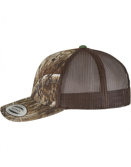 Шапка с козирка YP Classcis RealTree Camo Retro Trucker Cap edge one size