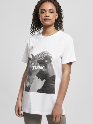 Дамска тениска Ladies 2Pac F*ck The World Tee white XXL