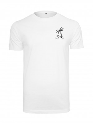 Тениска Palm Wave Tee white XXL