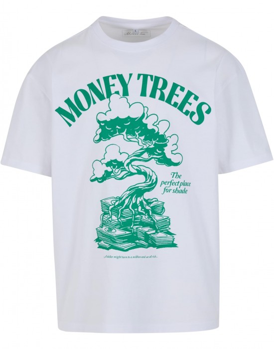 Овърсайз тениска Green Money Trees Oversize Tee white XXL