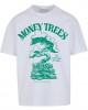 Овърсайз тениска Green Money Trees Oversize Tee white XXL