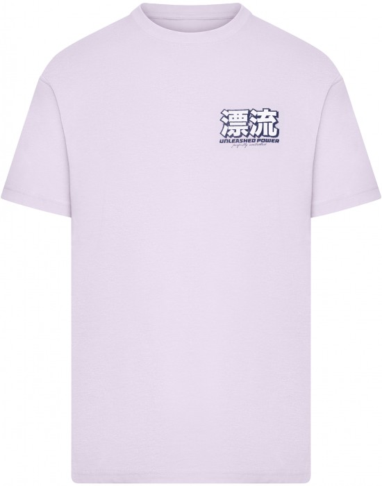 Овърсайз тениска Unleashed Power Oversize Tee lilac XL