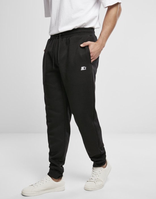 Мъжко долнище в черен цвят Starter Essential Sweatpants 