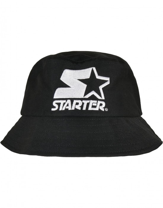 Шапка идиотка в черен цвят Starter Basic Bucket