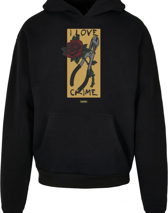 Суичър DGHD511M Rosecutter Hoody black L