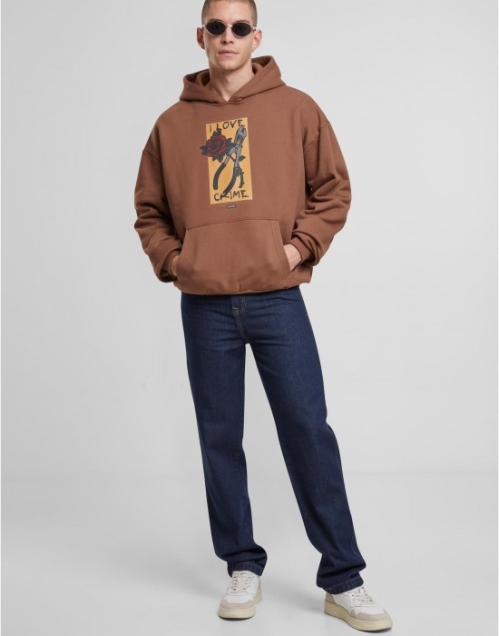 Суичър DGHD511M Rosecutter Hoody bark XXL