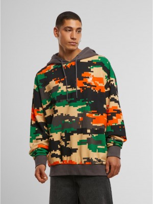 Суичър Dangerous DNGRS Electric Hoodies pixelcamouflage/grey XXL