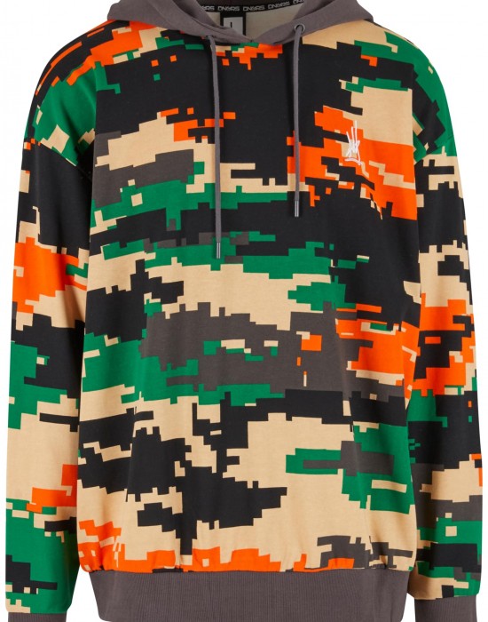 Суичър Dangerous DNGRS Electric Hoodies pixelcamouflage/grey XXL