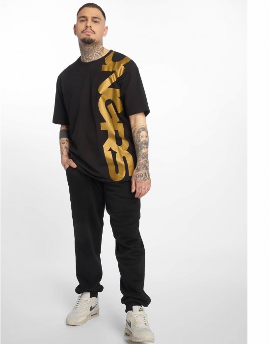 Тениска Dangerous DNGRS Classic T-Shirt black/golden XXL