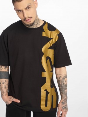 Тениска Dangerous DNGRS Classic T-Shirt black/golden XXL