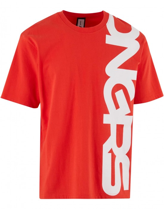 Тениска Dangerous DNGRS Classic T-Shirt red clay 4XL