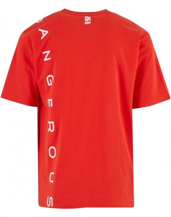 Тениска Dangerous DNGRS Classic T-Shirt red clay 4XL