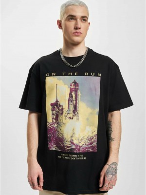Тениска Dangerous DNGRS Launch T-Shirt black XXL