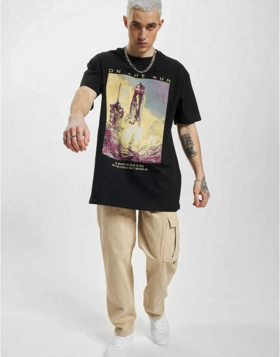 Тениска Dangerous DNGRS Launch T-Shirt black XXL