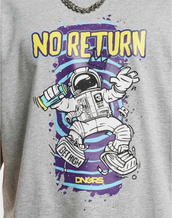 Тениска Dangerous DNGRS NoReturn Tshirt grey XXL