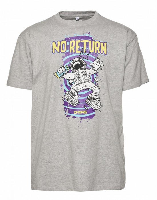 Тениска Dangerous DNGRS NoReturn Tshirt grey XXL