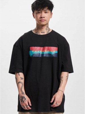 Тениска Dangerous DNGRS Tshirt Wallbite black XXL