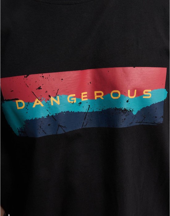 Тениска Dangerous DNGRS Tshirt Wallbite black XXL