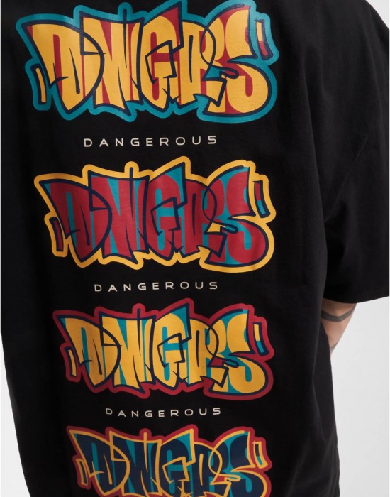 Тениска Dangerous DNGRS Tshirt Wallbite black XXL