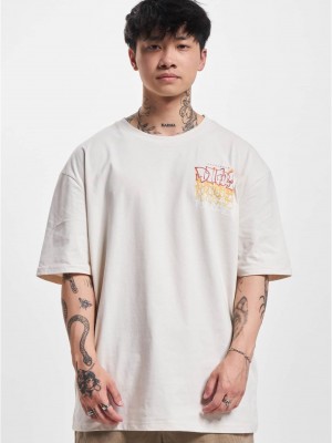 Тениска Dangerous DNGRS Tshirt Wallarts beige XXL