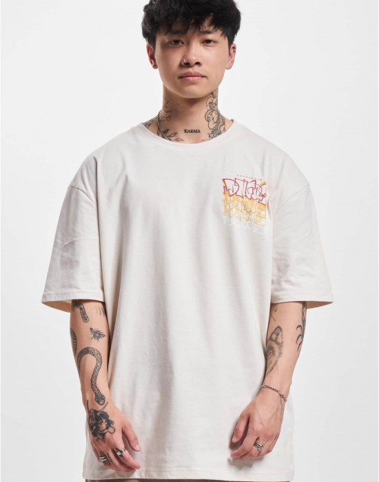 Тениска Dangerous DNGRS Tshirt Wallarts beige XXL