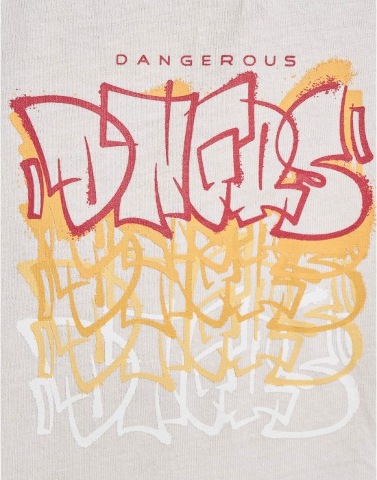 Тениска Dangerous DNGRS Tshirt Wallarts beige XXL