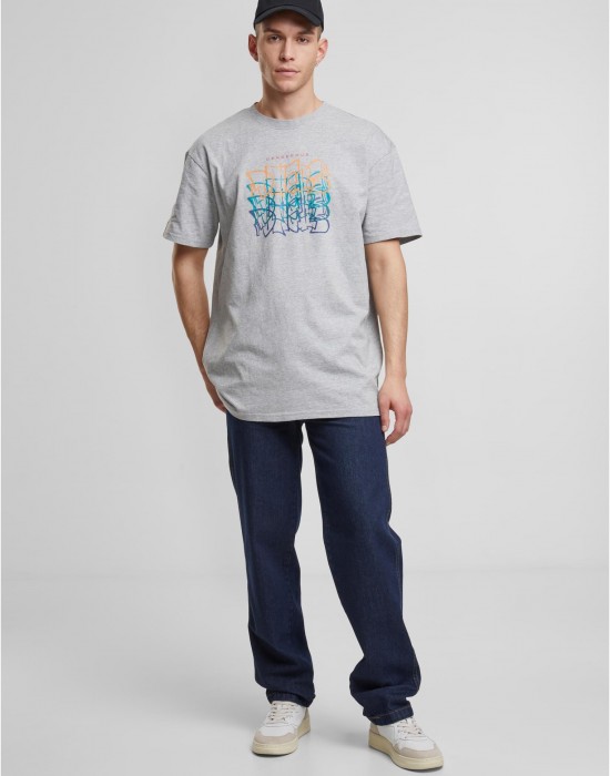 Тениска DGTS902M SprayPrint T-Shirt grey XXL