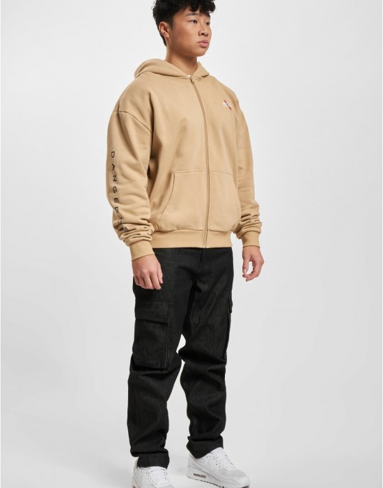 Суичър Dangerous DNGRS Decent Zip Hoody unionbeige XXL