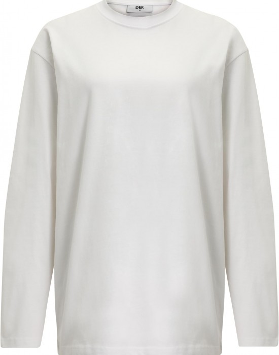 Тениска с дълъг ръкав DEF Everyday Longsleeve white XS