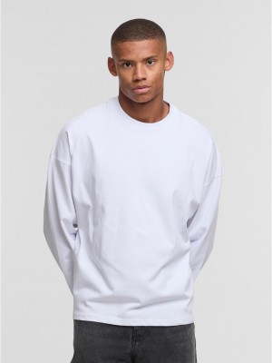 Тениска с дълъг ръкав DEF BERRY Longsleeves brightwhite XXL