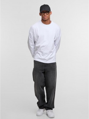 Тениска с дълъг ръкав DEF BERRY Longsleeves brightwhite XXL