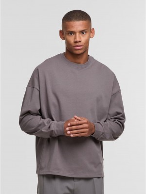 Тениска с дълъг ръкав DEF BERRY Longsleeves steelgray XXL