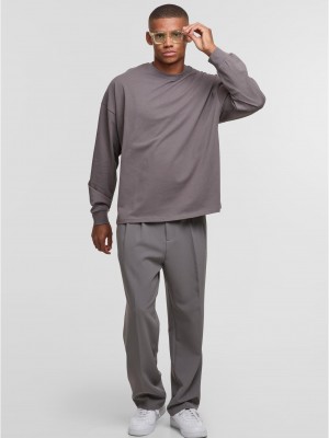 Тениска с дълъг ръкав DEF BERRY Longsleeves steelgray XXL