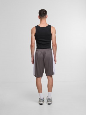 Къси панталони DEF STRIPES Short anthracite XXL