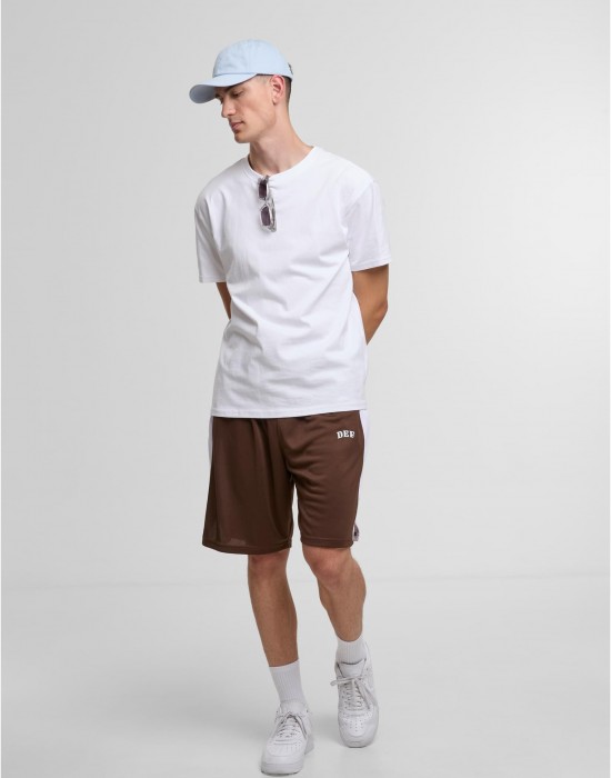 Къси панталони DEF STRIPES Short chocolate brown XXL