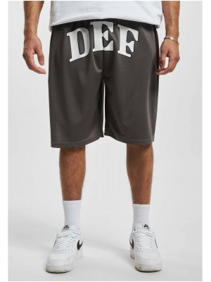 Къси панталони DEF PRINT Shorts anthracite XXL
