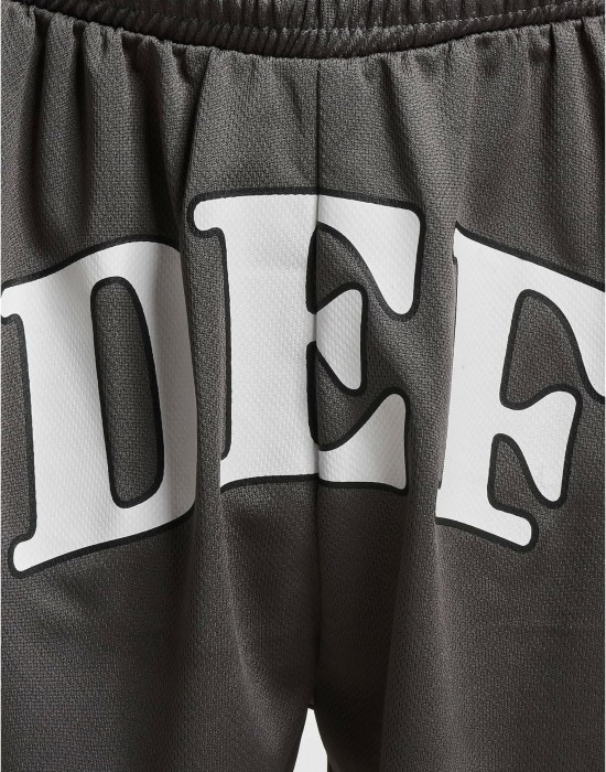 Къси панталони DEF PRINT Shorts anthracite XXL