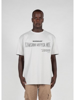 Овърсайз тениска LEGENDS NEVER DIE Heavy Oversized Tee 2.0 lightasphalt XXL