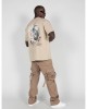 Овърсайз тениска LEGENDS NEVER DIE Heavy Oversized Tee 2.0 wet sand XXL