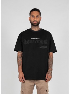 Овърсайз тениска LEGENDS NEVER DIE X Heavy Oversized Tee 2.0 black XXL