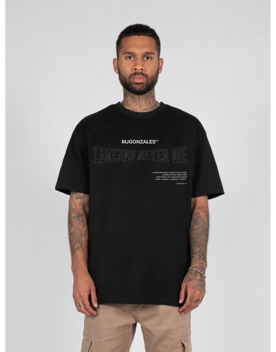 Овърсайз тениска LEGENDS NEVER DIE X Heavy Oversized Tee 2.0 black XXL