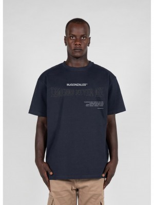Овърсайз тениска LEGENDS NEVER DIE X Heavy Oversized Tee 2.0 navy XXL