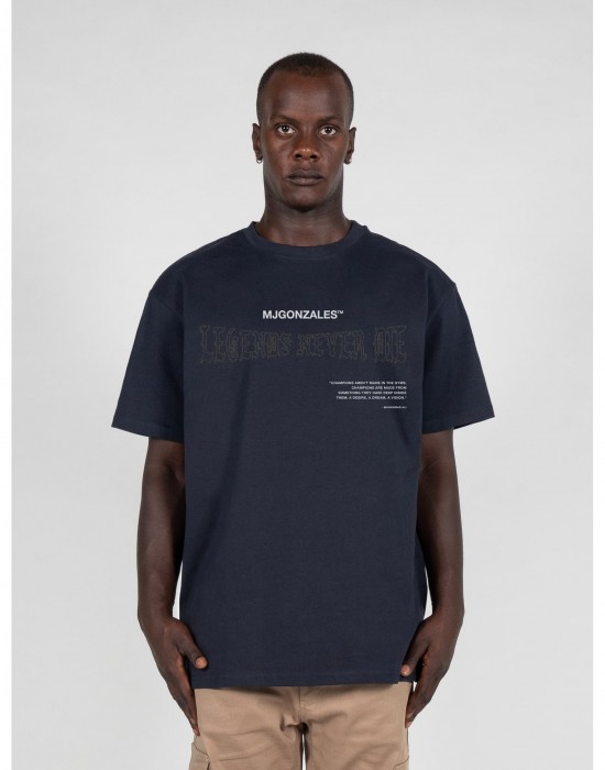 Овърсайз тениска LEGENDS NEVER DIE X Heavy Oversized Tee 2.0 navy XXL
